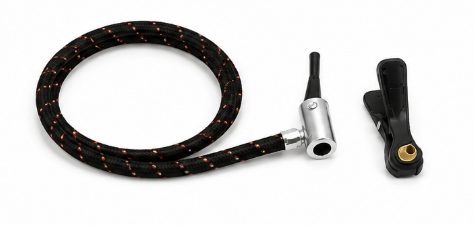 TM Professionele voetpomp met manometer