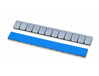 100 stuks kleefgewicht 12x5 gram grijze coating