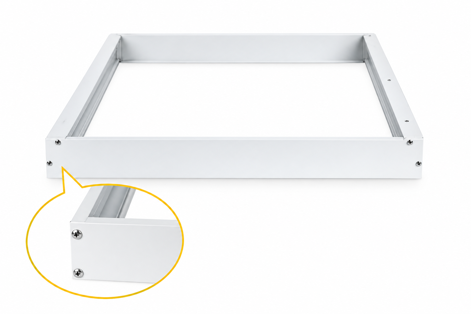 TM LED Paneel Opbouw Frame 60 x 60 Wit