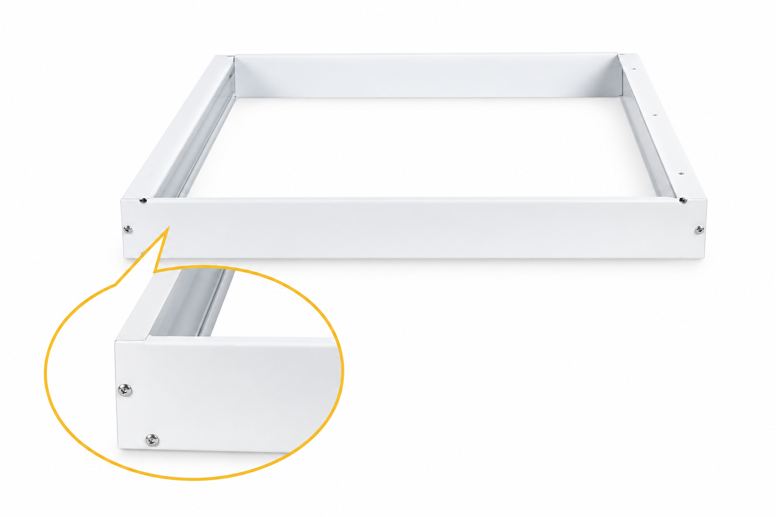 TM LED Paneel Opbouw Frame 120 x 30 Wit