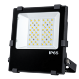 TM LED Breedstraler 50W 4000K Helder Wit IP65 Zwart