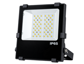TM LED Breedstraler 50W 4000K Helder Wit IP65 Zwart