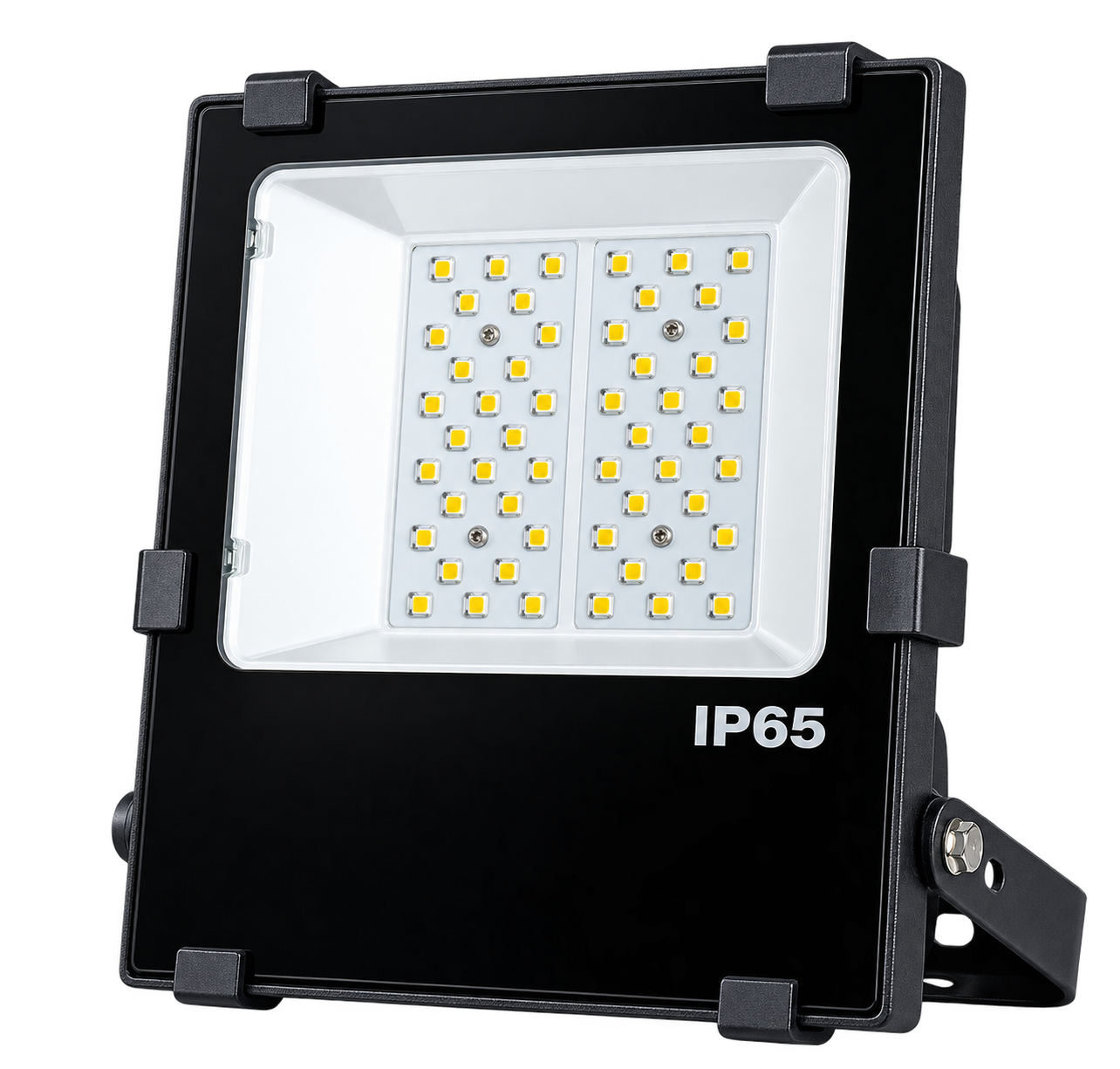 TM LED Breedstraler 50W 4000K Helder Wit IP65 Zwart