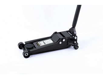 Extra low car jack, garage jack, 3.5 ton double plunger