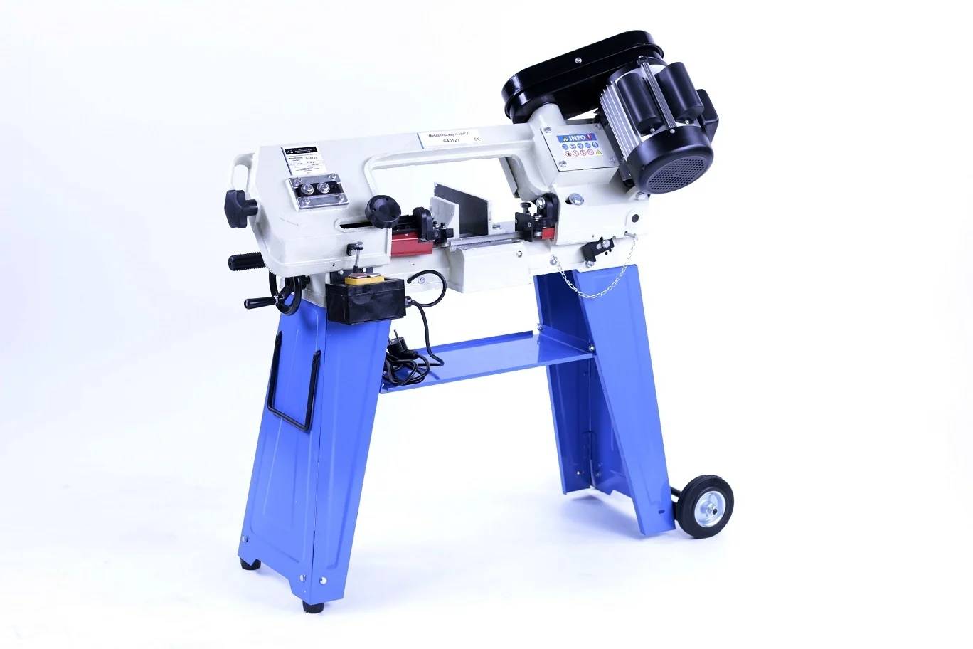 TM 125 Metaallintzaag Bandzaagmachine Horizontaal en Verticaal