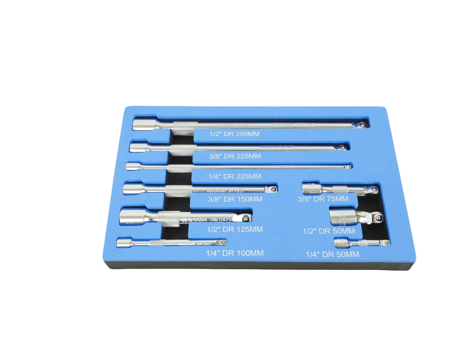 TM 9 Delig Professionele Verlengstukkenset Met Kogelkoppen