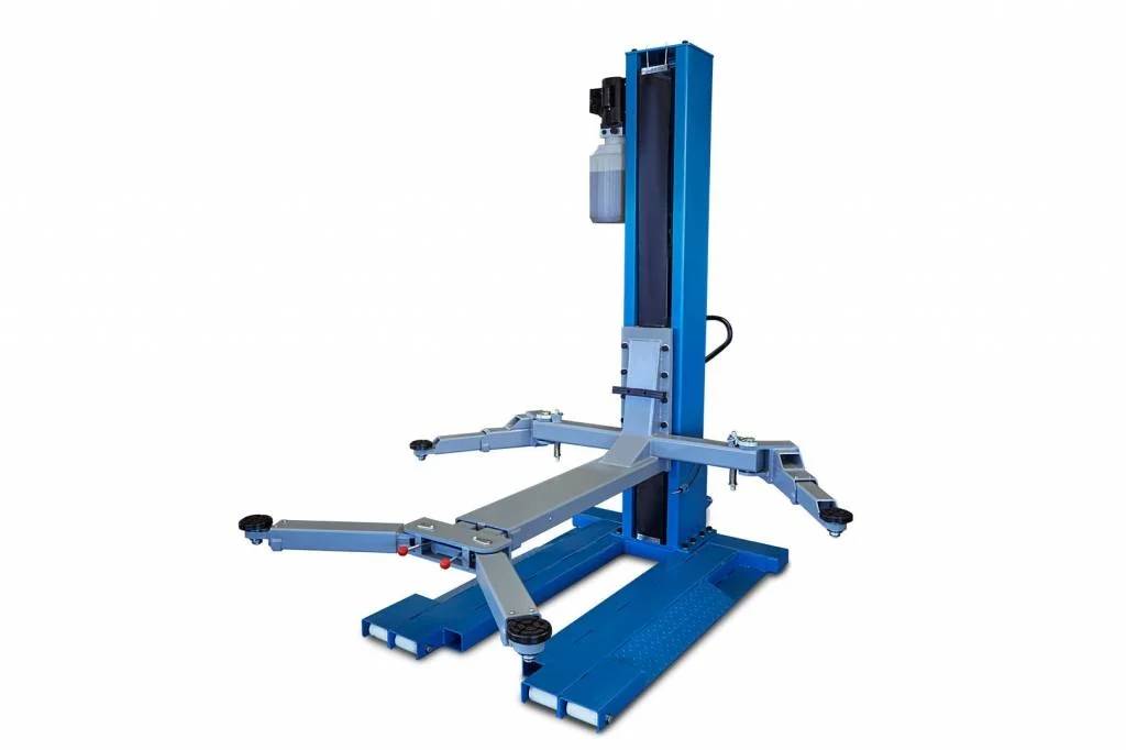 TM Mobiele 1-koloms hefbrug met elektronische ontgrendeling