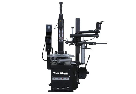 TM HEAVY DUTY Profi Bandendemonteermachine Met Hulparm - ZWART