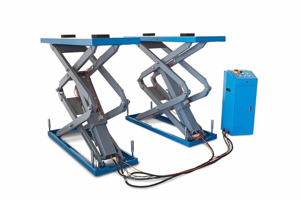 TM Profi Schaarbrug dubbel Inbouw 3.5 ton