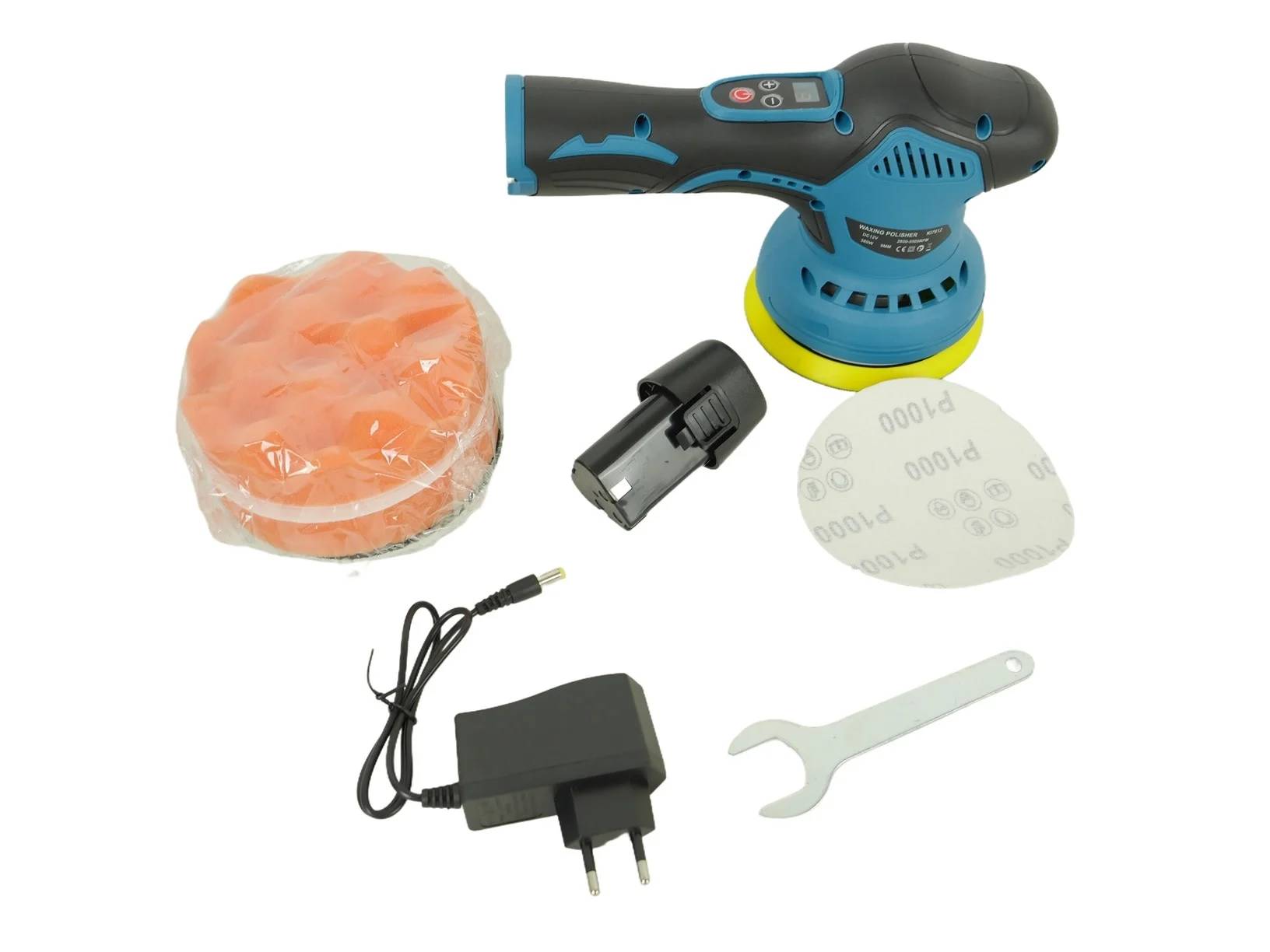 TM accu polijstmachine, 100 mm, 12 Volt