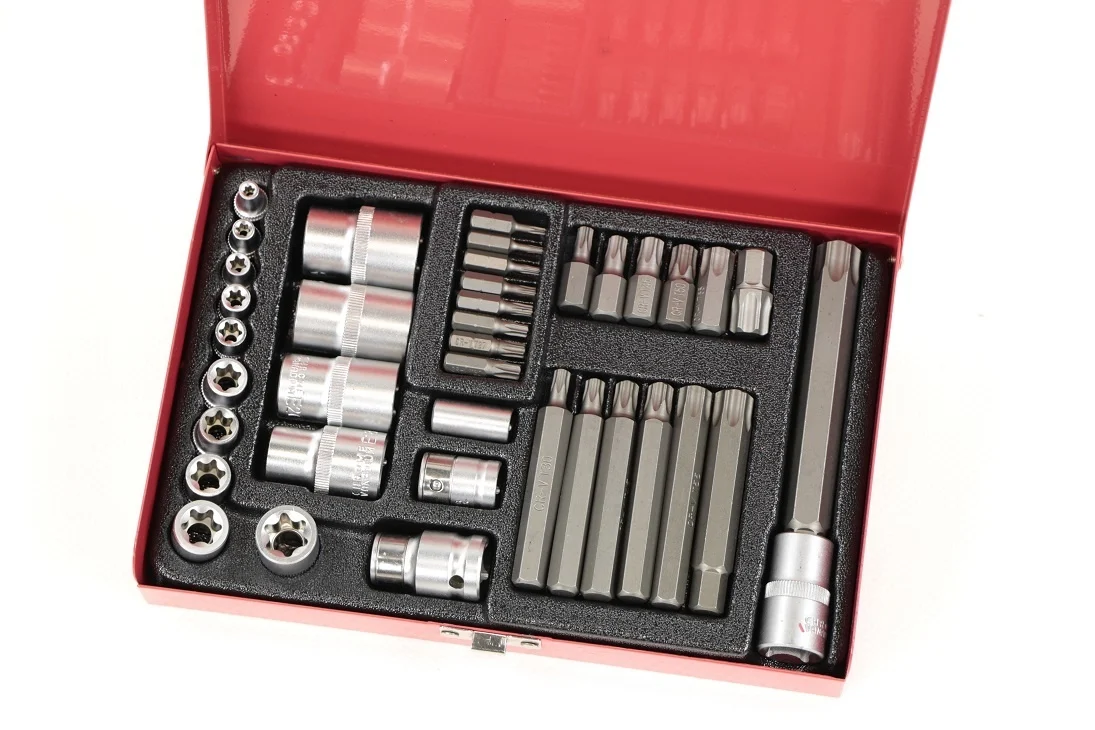 TM 38 Delige Interne en Externe Torx Doppenset