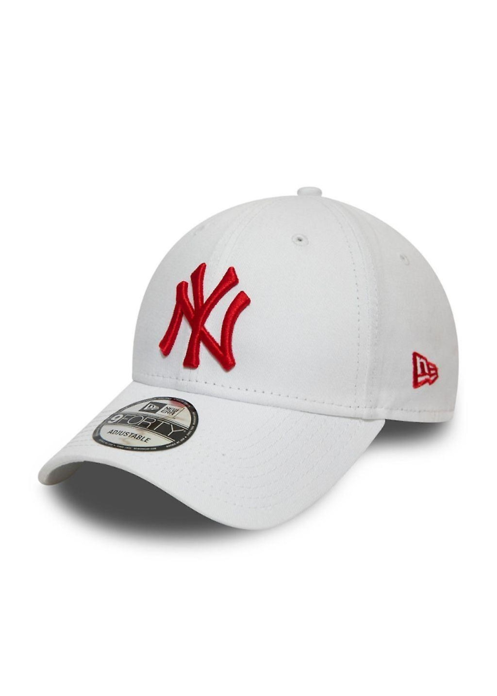 New Era NY 9Forty White/Red adjustable