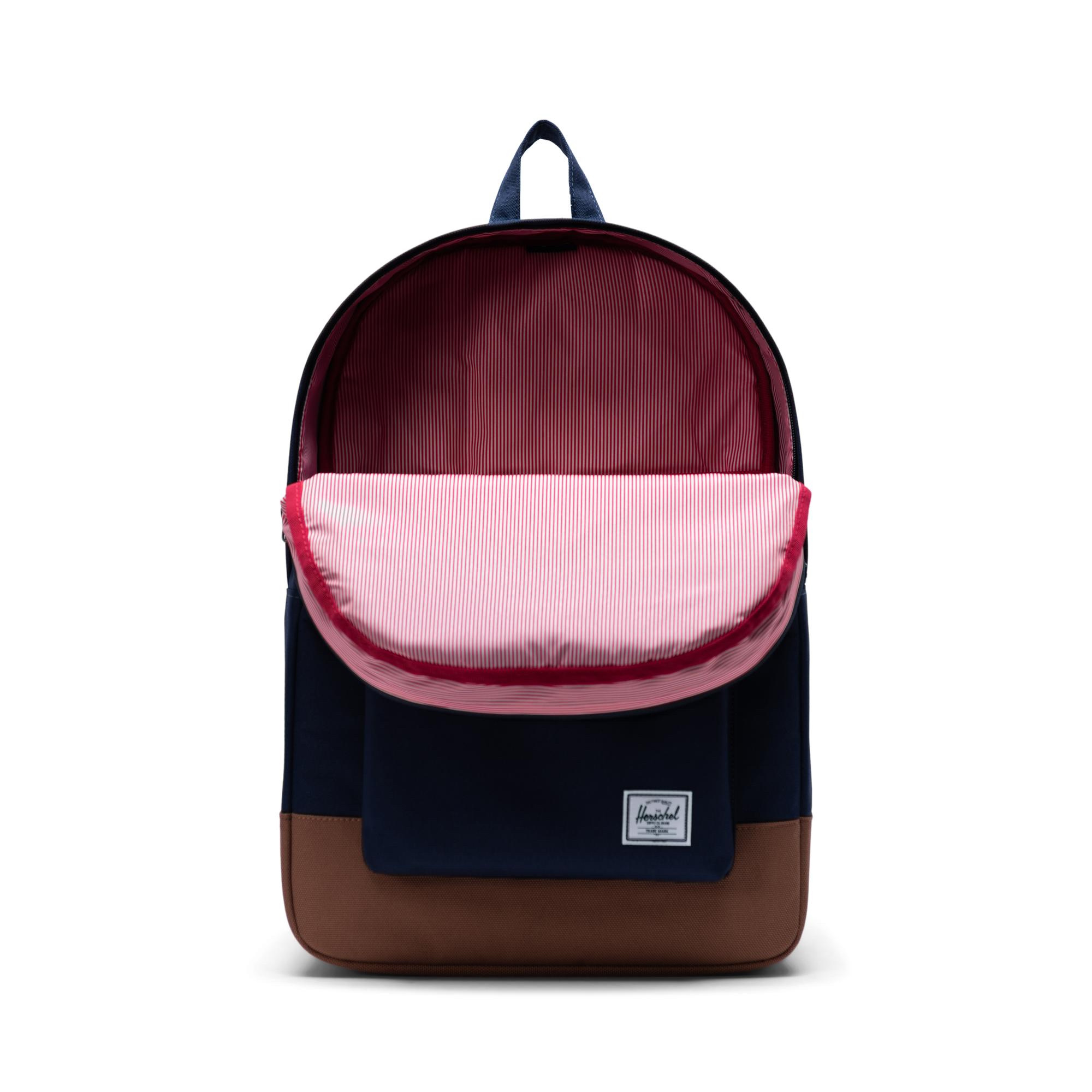 Heritage Peacoat/Saddle brown