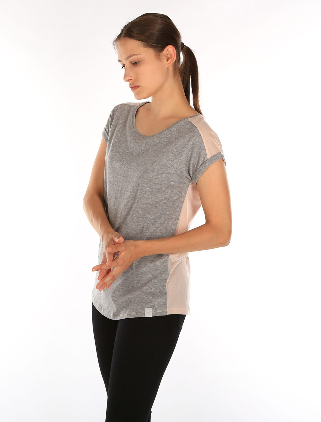 Backside Tee - Grey/Mel.