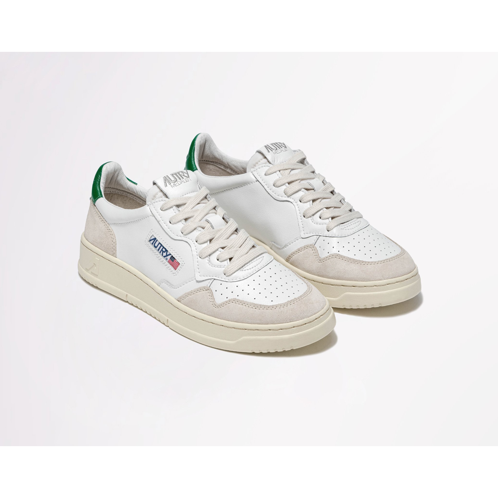 Low Leat/Suede Wht/Amazon