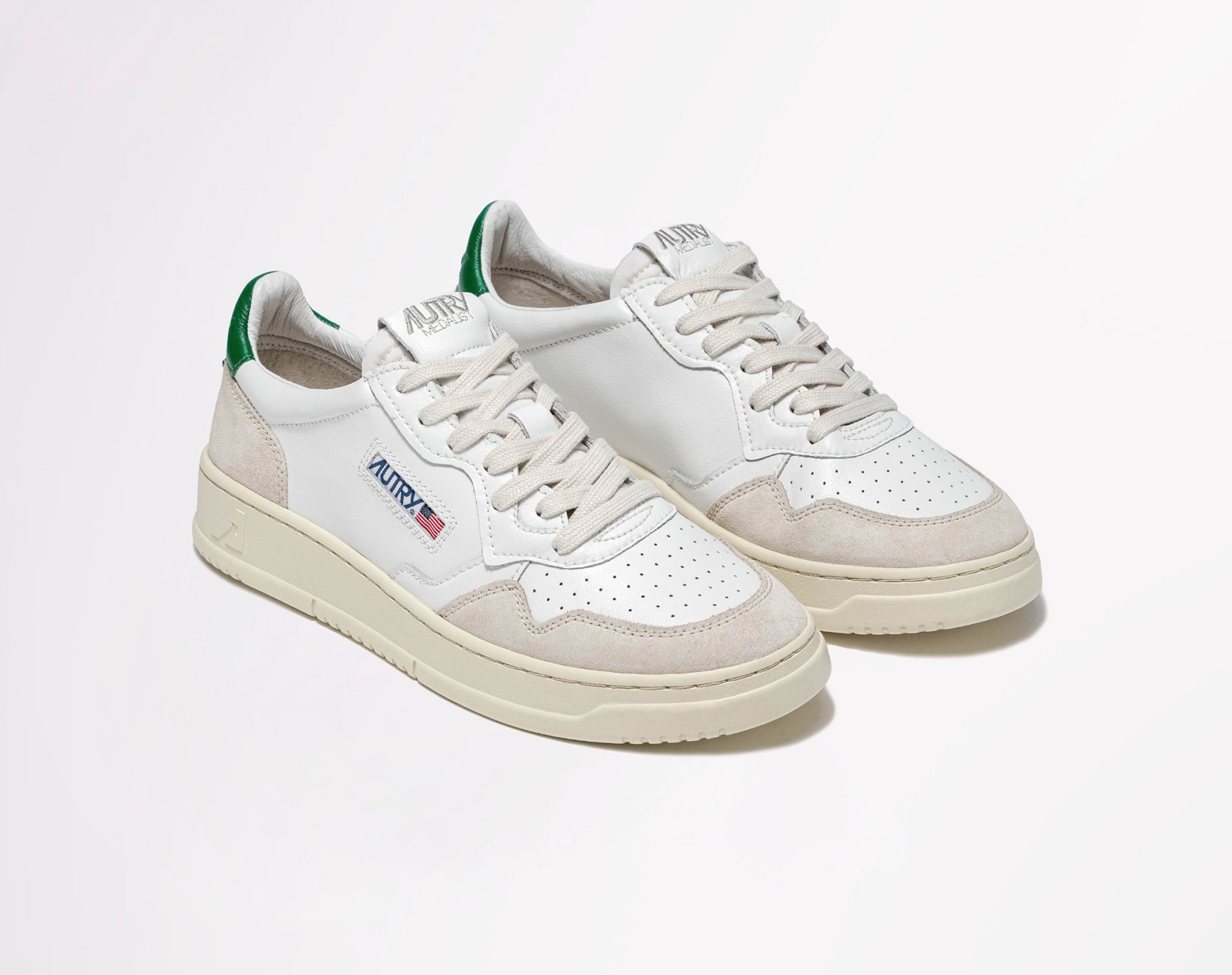 Low Leat/Suede Wht/Amazon