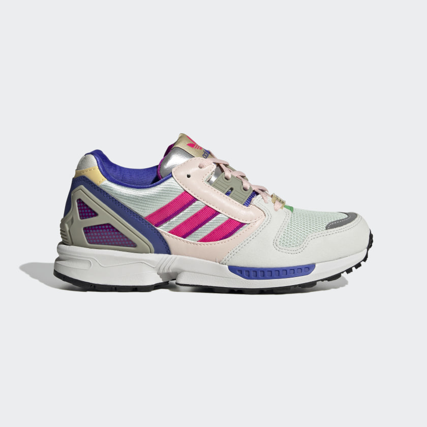 sneak I adidas zx 8000 w crywht/dshgrn/shopnk - sneak