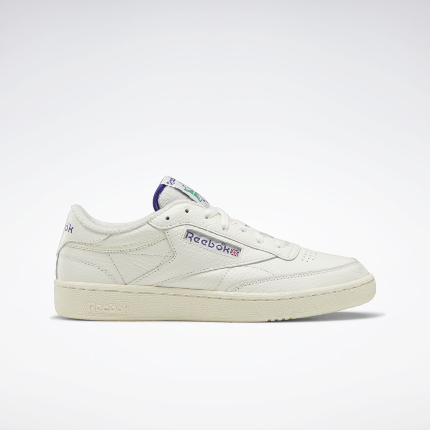 sneak I reebok club c 85 chalk/alabas - sneak