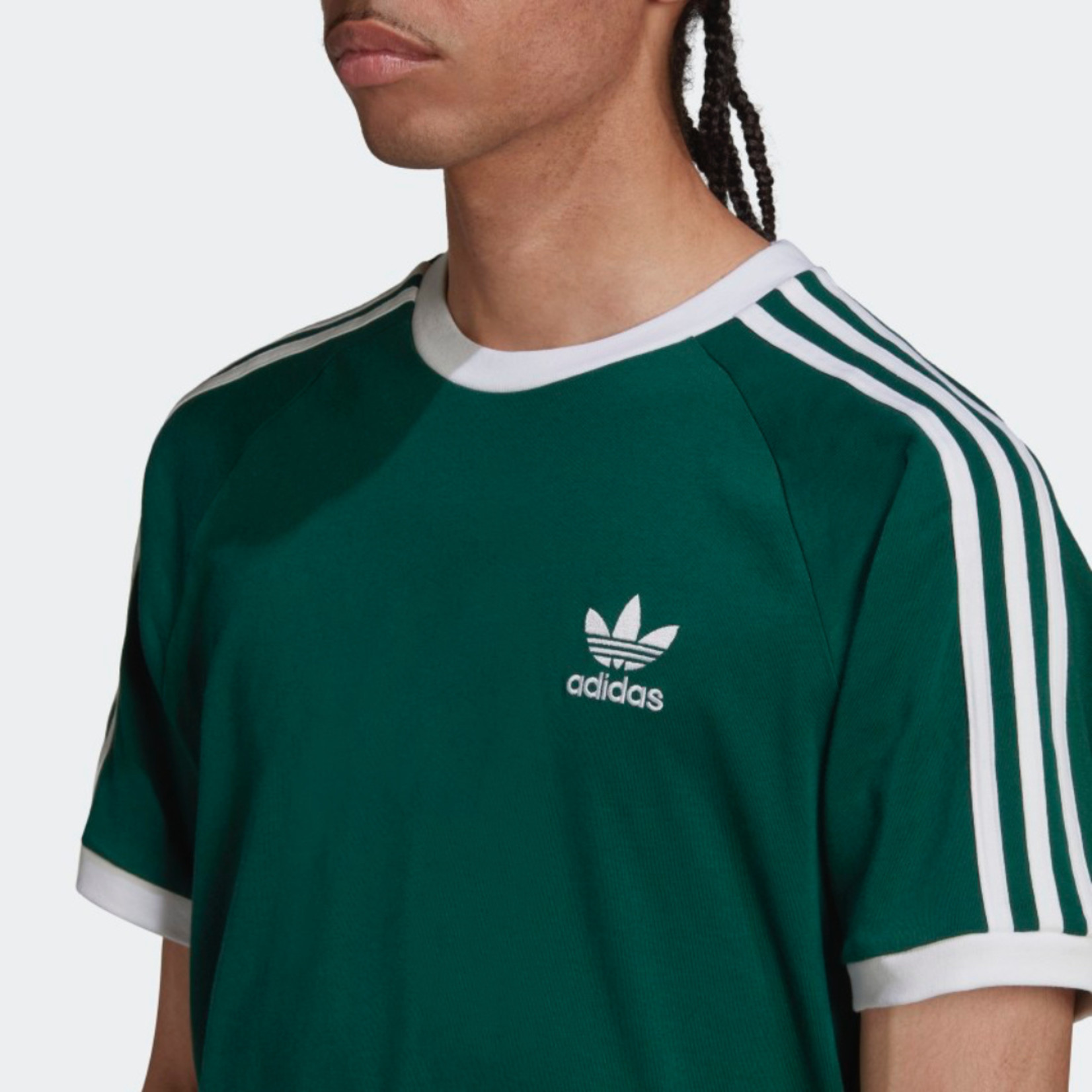 Adidas 3-stripes Tee CGreen