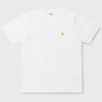 Carhartt WIP Carhartt Chase Tee White Carhartt WIP Carhartt Chase Tee White