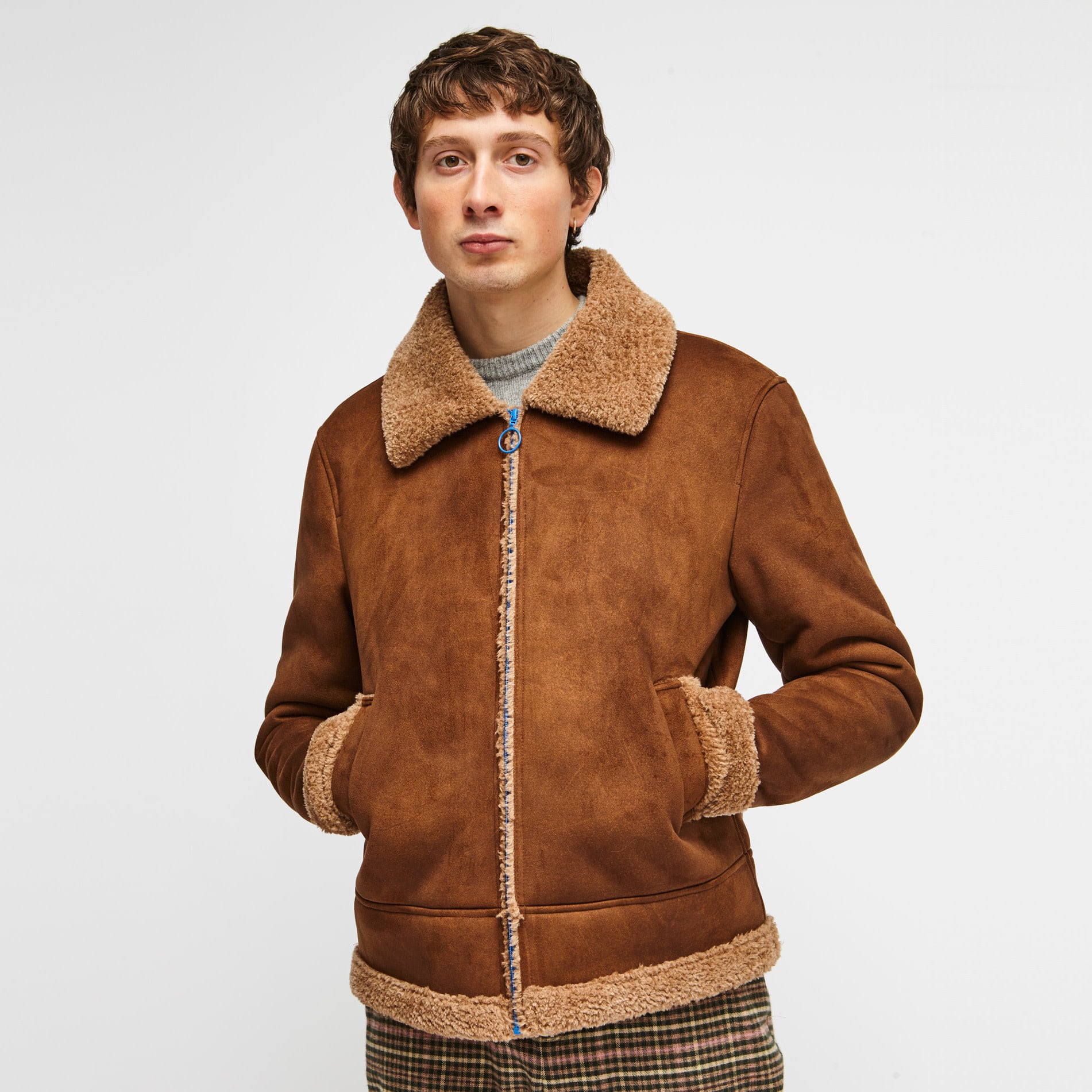 Soulland Max Faux Sherling Jacket - DIV 