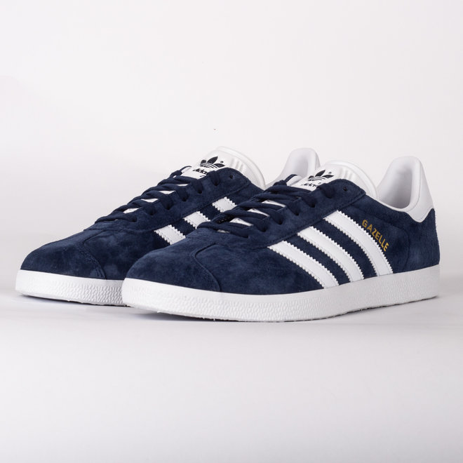 navy blue adidas gazelle mens