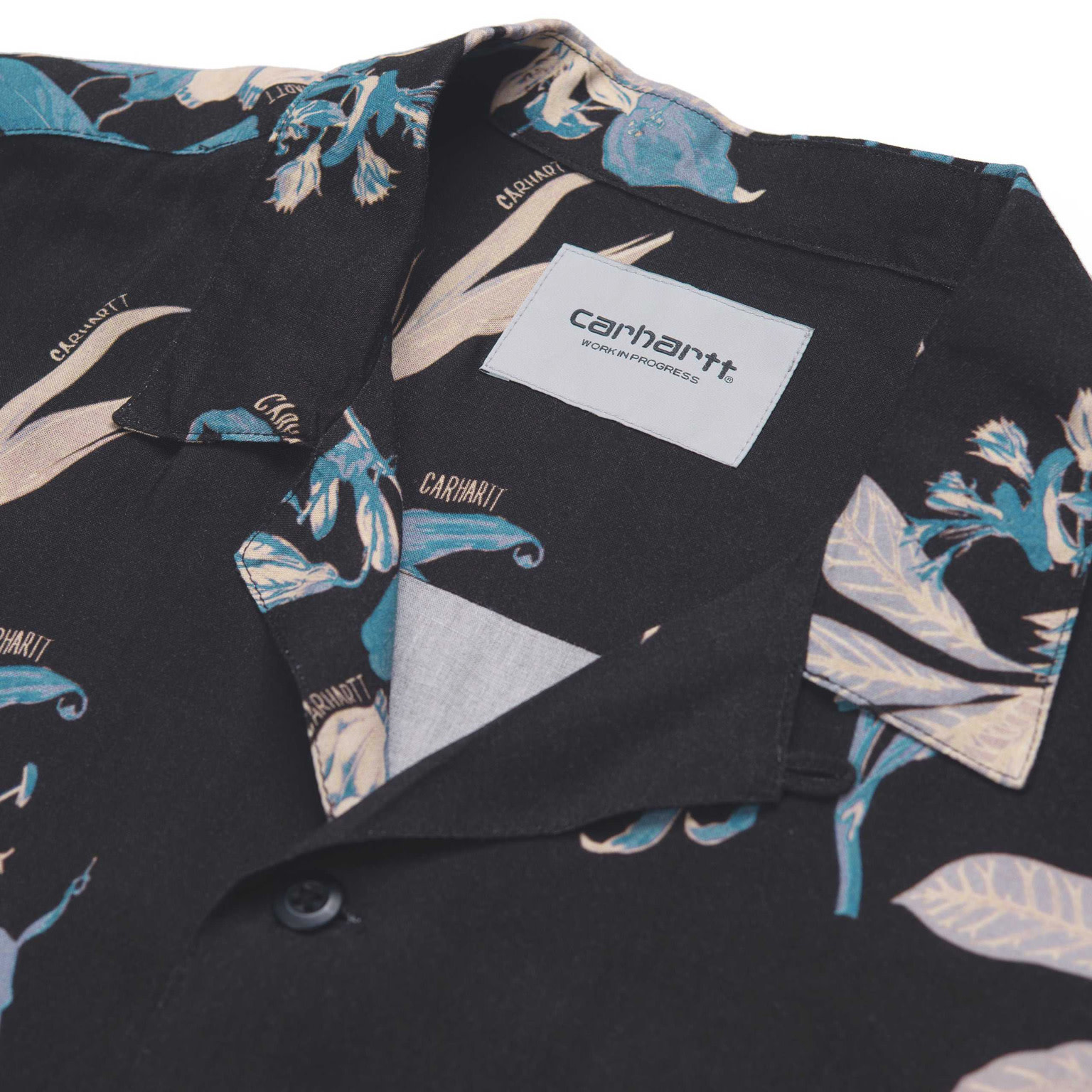 carhartt wip hawaiian shirt