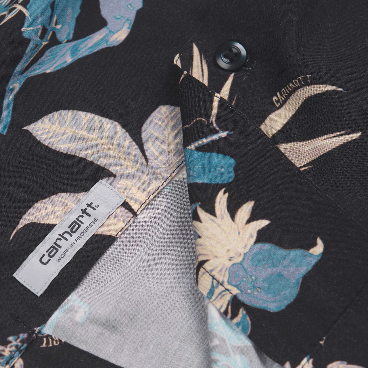 carhartt wip hawaiian shirt