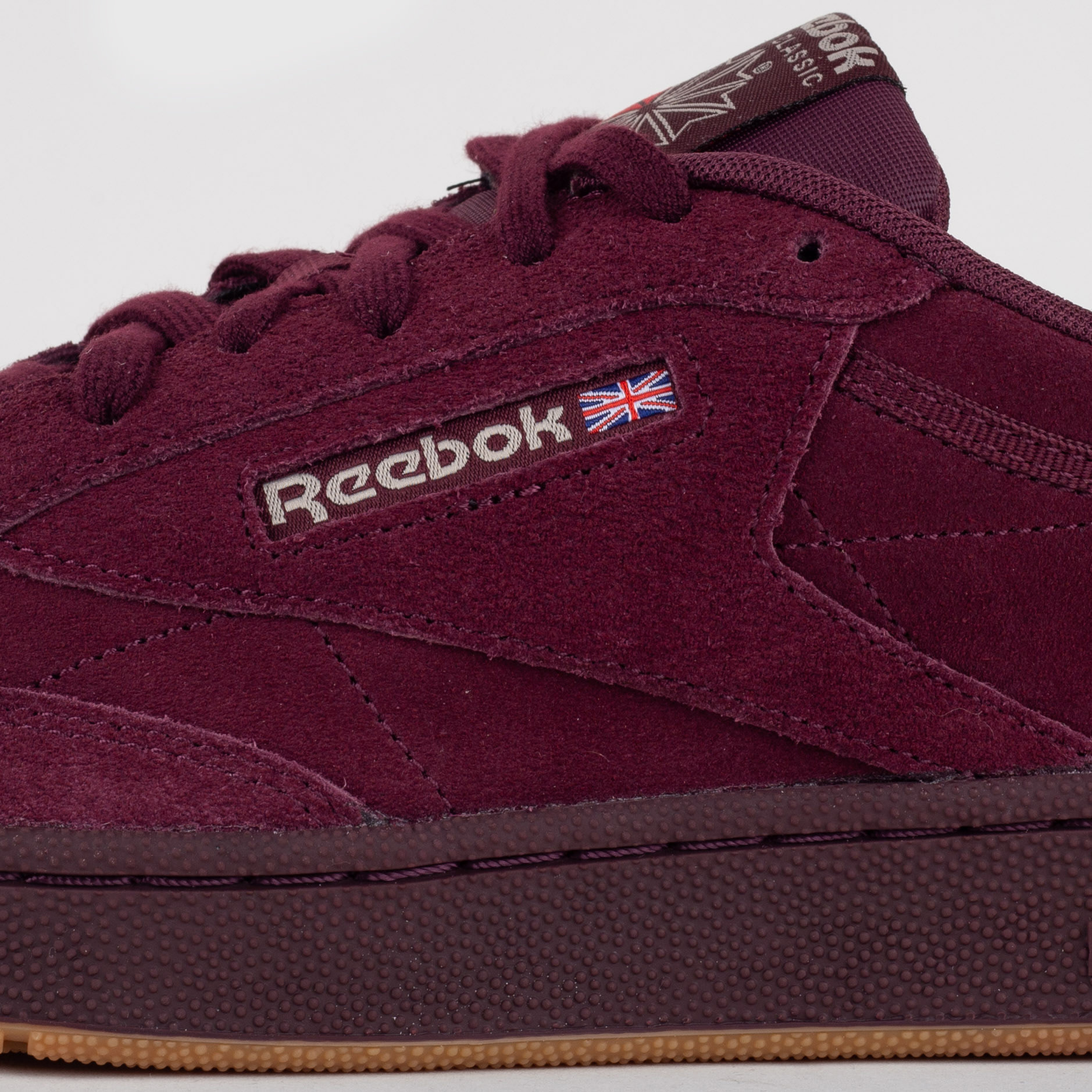 Reebok Club C 85 Maroon / Mod Beige 