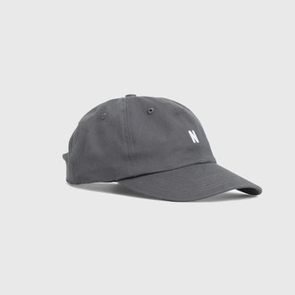 Norse Projects Twill Sports Cap Magnet Grey