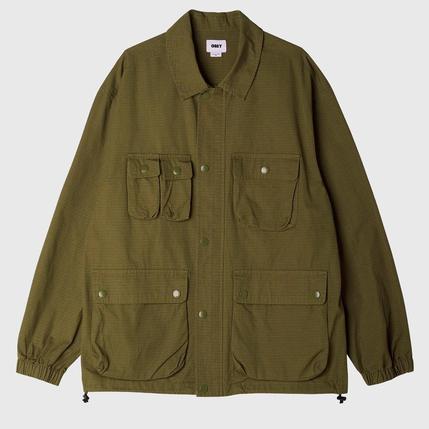 Obey Disclose Jacket Field Green - DIV 