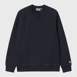 Carhartt WIP Chase Sweat Dark Navy Carhartt WIP Chase Sweat Dark Navy
