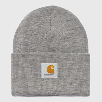 Carhartt WIP Carhartt Beanie Acrylic Heather Grey