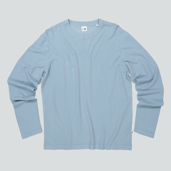 NN07 Clive 3323 Longsleeve Ashley Blue - DIV. Amsterdam