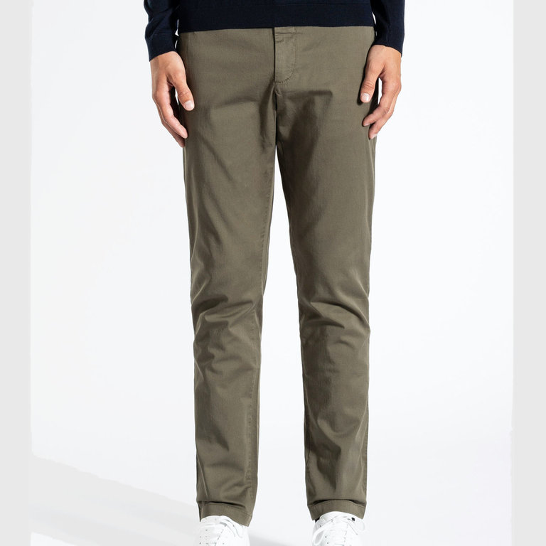 Norse Projects Aros Regular Light Stretch Chino Ivy Green - DIV. Amsterdam