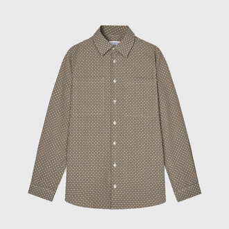 Libertine-Libertine Libertine-Libertine Canyon Shirt 3500 Broken White Libertine-Libertine Libertine-Libertine Canyon Shirt 3500 Broken White