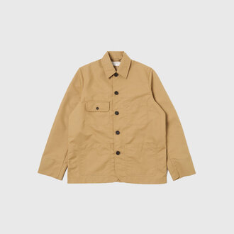Universal Works Universal Works Merchant Polytech Jacket Sand Universal Works Universal Works Merchant Polytech Jacket Sand