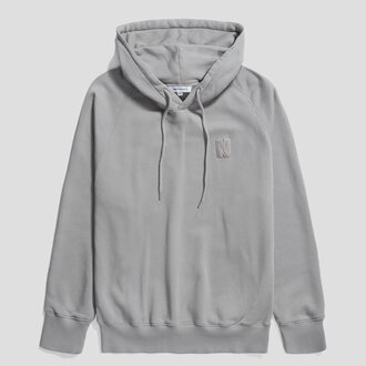 Norse Projects Norse Projects Marten Relaxed Organic Raglan Hoodie Weather Grey Norse Projects Norse Projects Marten Relaxed Organic Raglan Hoodie Weather Grey