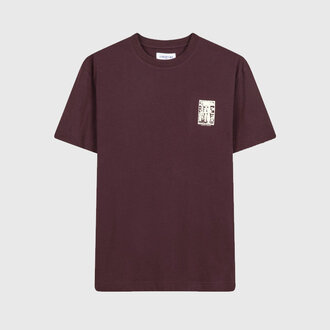 Libertine-Libertine Libertine-Libertine Beat Tee 1868 Deep Plum Libertine-Libertine Libertine-Libertine Beat Tee 1868 Deep Plum