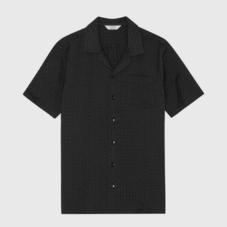 Libertine-Libertine Libertine-Libertine Cave Shirt 2209 Black Geo Libertine-Libertine Libertine-Libertine Cave Shirt 2209 Black Geo