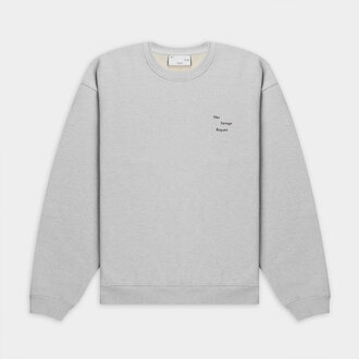 The Savage Report The Savage Report Wave Logo Crewneck Grey