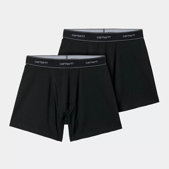 Carhartt WIP Cotton Trunks 2-Pack Black