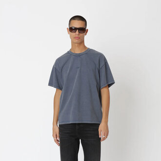 Won Hundred Won Hundred Staff Boxy Tee Dark Denim