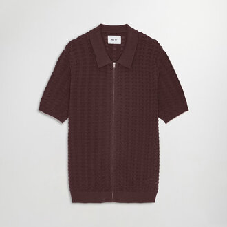 NN07 NN07 Gustav Full Zip 6636 Coffee NN07 NN07 Gustav Full Zip 6636 Coffee