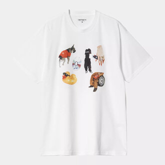 Carhartt WIP Carhartt WIP Jacob Rochester T-Shirt White Carhartt WIP Carhartt WIP Jacob Rochester T-Shirt White