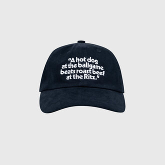 Reception Reception 6 Panel Cap Ritz Dark Navy Reception Reception 6 Panel Cap Ritz Dark Navy