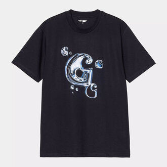 Carhartt WIP Carhartt WIP S/S Solar Chrome C T-Shirt Navy