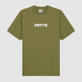 Arte Arte Pixel Tee Green Arte Arte Pixel Tee Green