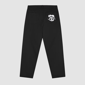 Arte Arte Back Pocket Graphic Pants Black Arte Arte Back Pocket Graphic Pants Black