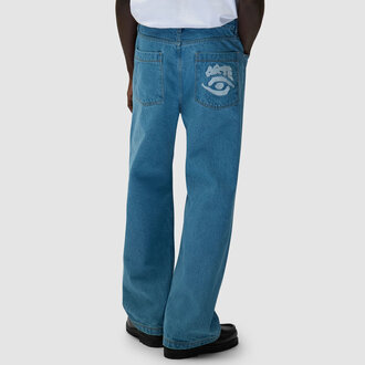 Arte Arte Back Pocket Graphic Pants Bleach Arte Arte Back Pocket Graphic Pants Bleach